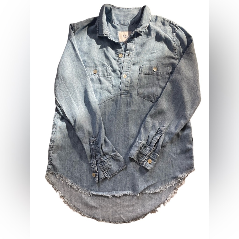 Rails Blue Button Down Shirt